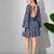 Paisley print work  v-neck fit & flare short dress with full sleeves  women western wear dress , printed poly muslin