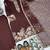 Brown Color Embroidery And Sequence Work Georgette Salwar Suit