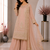 Light Pink Color Embroidery And Sequence Work Silk Blend Salwar Suit