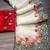 Off White Color embroidery with cutwork Silk Blend Saree