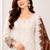 Coffee color shaded embroideried star georgette semi stitched salwar suit