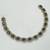 Blue ad stone & agate stone necklace set with earrings, antique gold plated