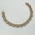 White ad stone & agate stone necklace set with earrings, antique gold plated