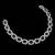Purple & green ad & agate stone designer necklace set with earrings – rhodium plated