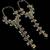 L c t ston ad stone & agate stone haath-phool-hath-panja antique gold plated