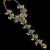 L c t ston ad stone & agate stone haath-phool-hath-panja antique gold plated