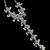White ston ad stone & agate stone haath-phool-hath-panja antique silver plated