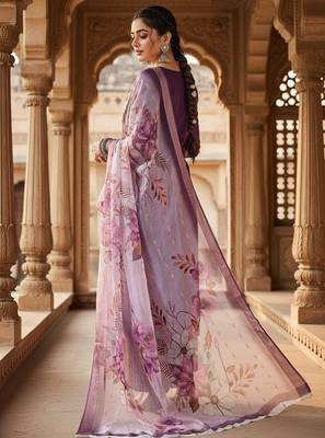 Women wine silk blend sequin emroidery work kurta set 3