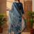 Women purple silk sequin emroidery work kurta set