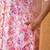 Women pink cotton sequin emroidery work kurta set