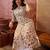 Women cream cotton sequin emroidery work kurta set