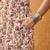 Women cream cotton sequin emroidery work kurta set