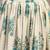 Cream floral printed cotton flared maxi skirt for women