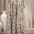 Multicolor floral printed cotton flared maxi skirt for women