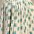 Green floral printed cotton flared maxi skirt for women