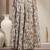 Multicolor floral printed cotton flared maxi skirt for women