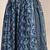 Multicolor floral printed cotton flared maxi skirt for women