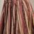 Wine printed cotton flared maxi skirt for women