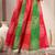 Multicolor floral printed cotton flared maxi skirt for women