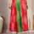 Multicolor floral printed cotton flared maxi skirt for women