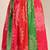 Multicolor floral printed cotton flared maxi skirt for women