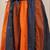 Multicolor color blocked cotton flared maxi skirt for women