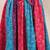Multicolor floral printed cotton flared maxi skirt for women