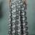 Grey floral printed cotton flared maxi skirt for women