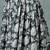 Grey floral printed cotton flared maxi skirt for women