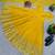 Yellow colour embroidered faux georgette gown with dupatta