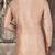 light brown dupion art silk  kurta with  pattern work and 8 button