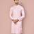 pink cotton  kurta with fancy buttons