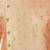 rust fancy fabric  kurta with side open with pipein work