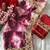 Wine silk blend embroidered saree with thread work