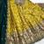 Traditional Mustard Lehenga Choli Set with Festive Dark Green Embroidered Dupatta