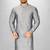 grey cotton silk  kurta with  cuff and fancy buttons