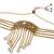 Adorable gold and pearl bajubandh(armlet)