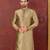 rust mulbury  kurta with pattern work&hand work