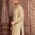 Brown mulbury  kurta with pattern work&hand work