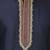 navy blue cotton silk   kurta with  hand work on collor button neck and mohri