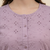 Lavender printed cotton kurti
