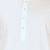 White cotton silk kurta withfancy buttons