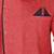 Red slub cotton  kurta with asymmetrical side open patttern
