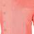 Peach slub cotton  kurta with asymmetrical side open patttern