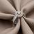 925 sterling silver cubic zirconia round  double halo ring with baguette accent band