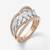 925 sterling silver cubic zirconia marquise cut cz crossover ring