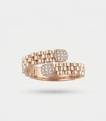 925 sterling silver cubic zirconia chain link cz ring