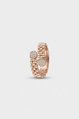 925 sterling silver cubic zirconia chain link cz ring 2