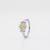 925 sterling silver cubic zirconia yellow stone cz floral halo ring