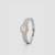 925 sterling silver cubic zirconia pear shape cz halo ring with triple pavé band